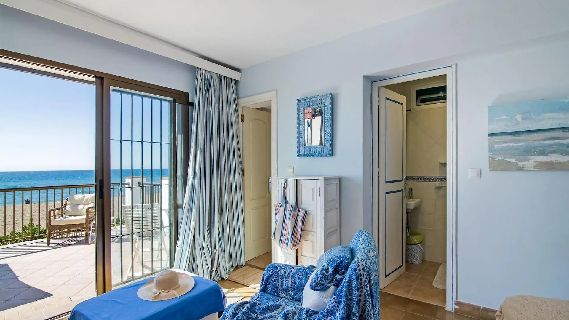 Superb Beachfront Villa With Guest House 50M Opposite La Cala De Mijas 0*,  Spain
